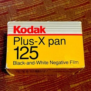 Kodak Plus-X 125 Black & White 35mm Film
